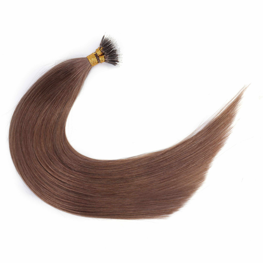 Nano Rings Extensions with Remy Human Hair – Professional Grade