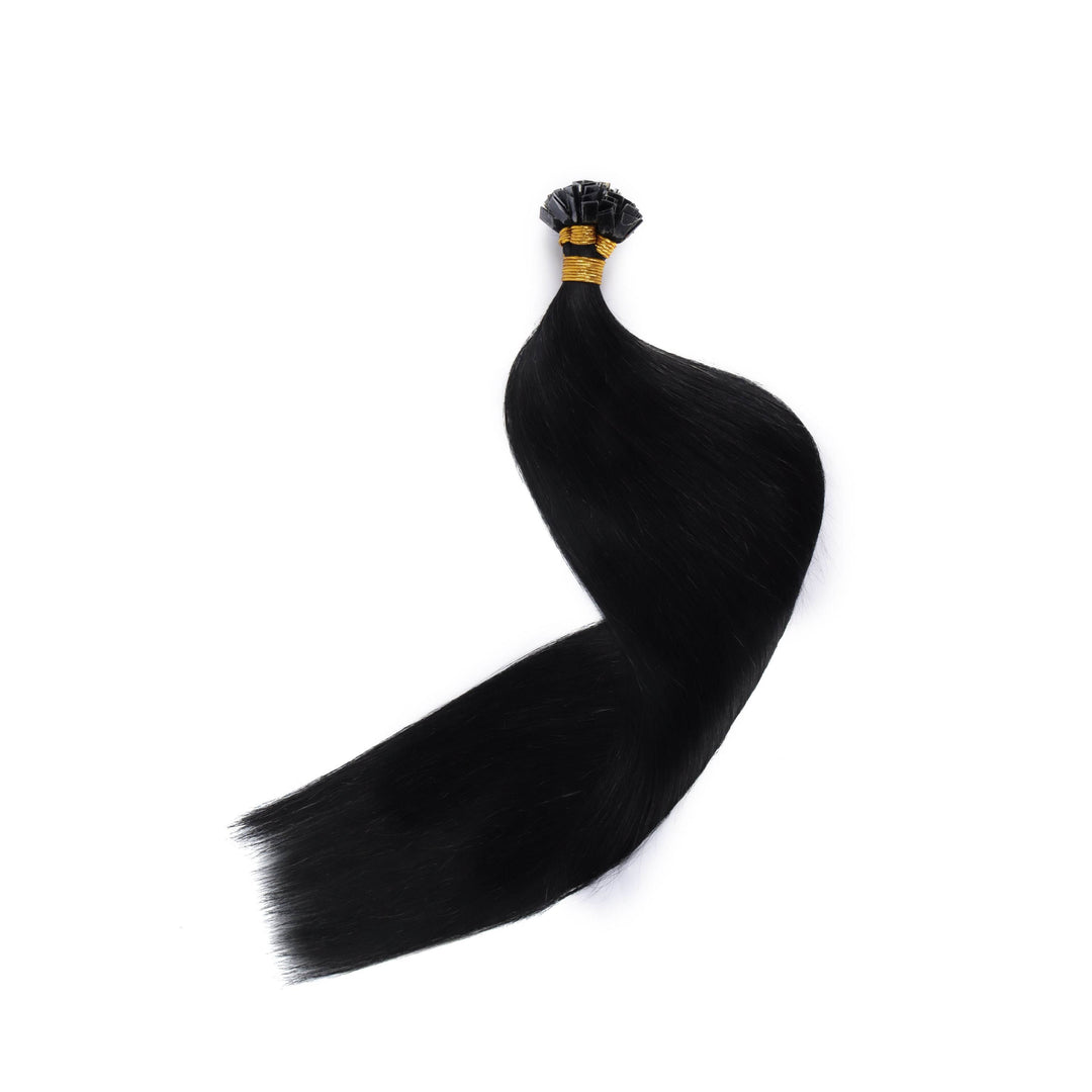 Flat Tip Human Hair Extensions – Damage-Free Application