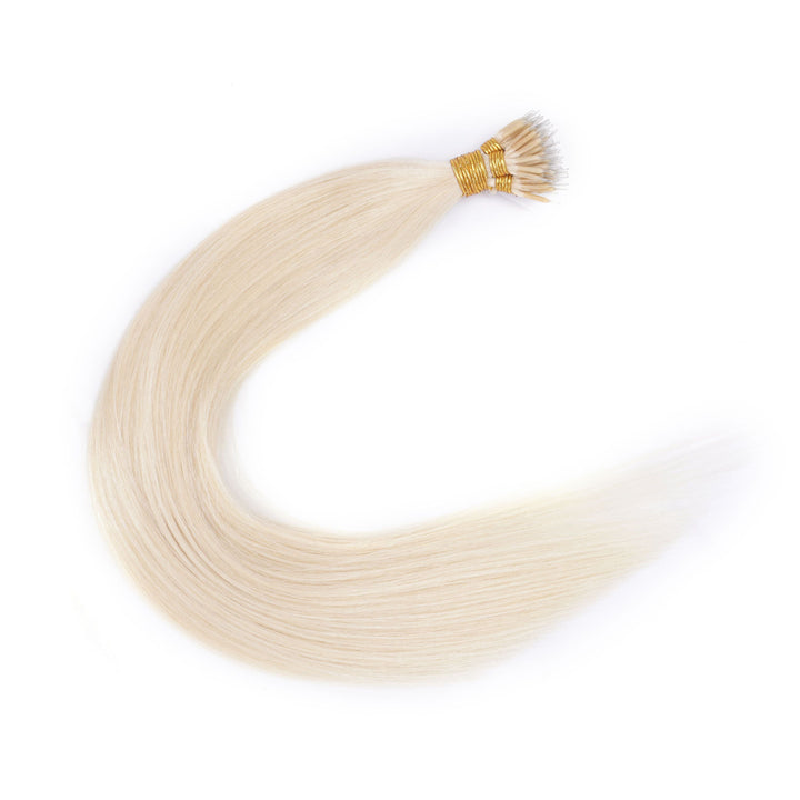 Nano Rings Human Hair Extensions – Seamless & Long-Lasting