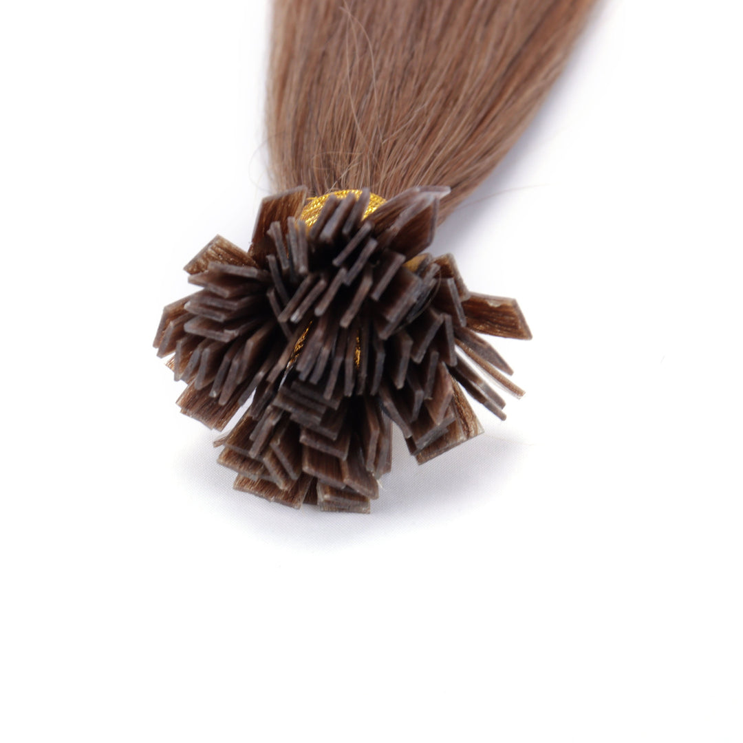 Transform Your Hair with XJHAIR Flat-tip Keratin Human Hair-10#