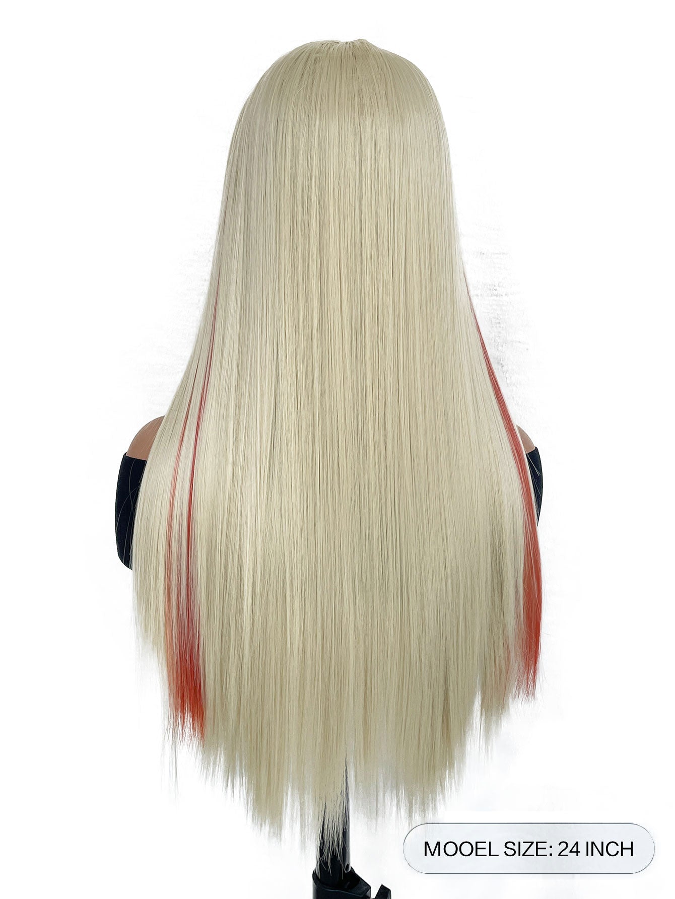 Long Straight Wig 28in Long Straight - High-Density Synthetic Hair for Women, Fashionable and Natural Look, Available
