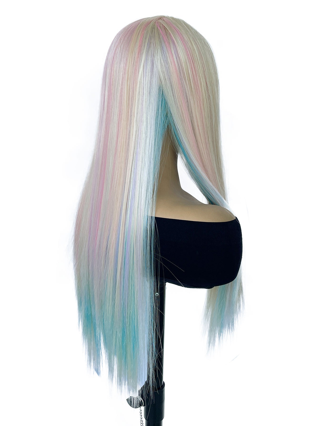 Long Straight Wig 28in Long Straight - High-Density Synthetic Hair for Women, Fashionable and Natural Look, Available