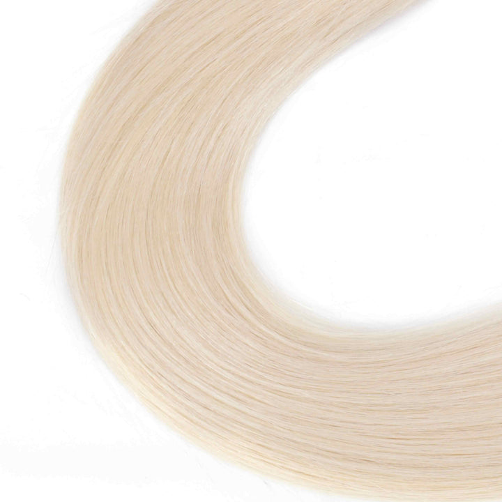 Straight Flat Tip Hair Extensions – Heat-Friendly Human Hair