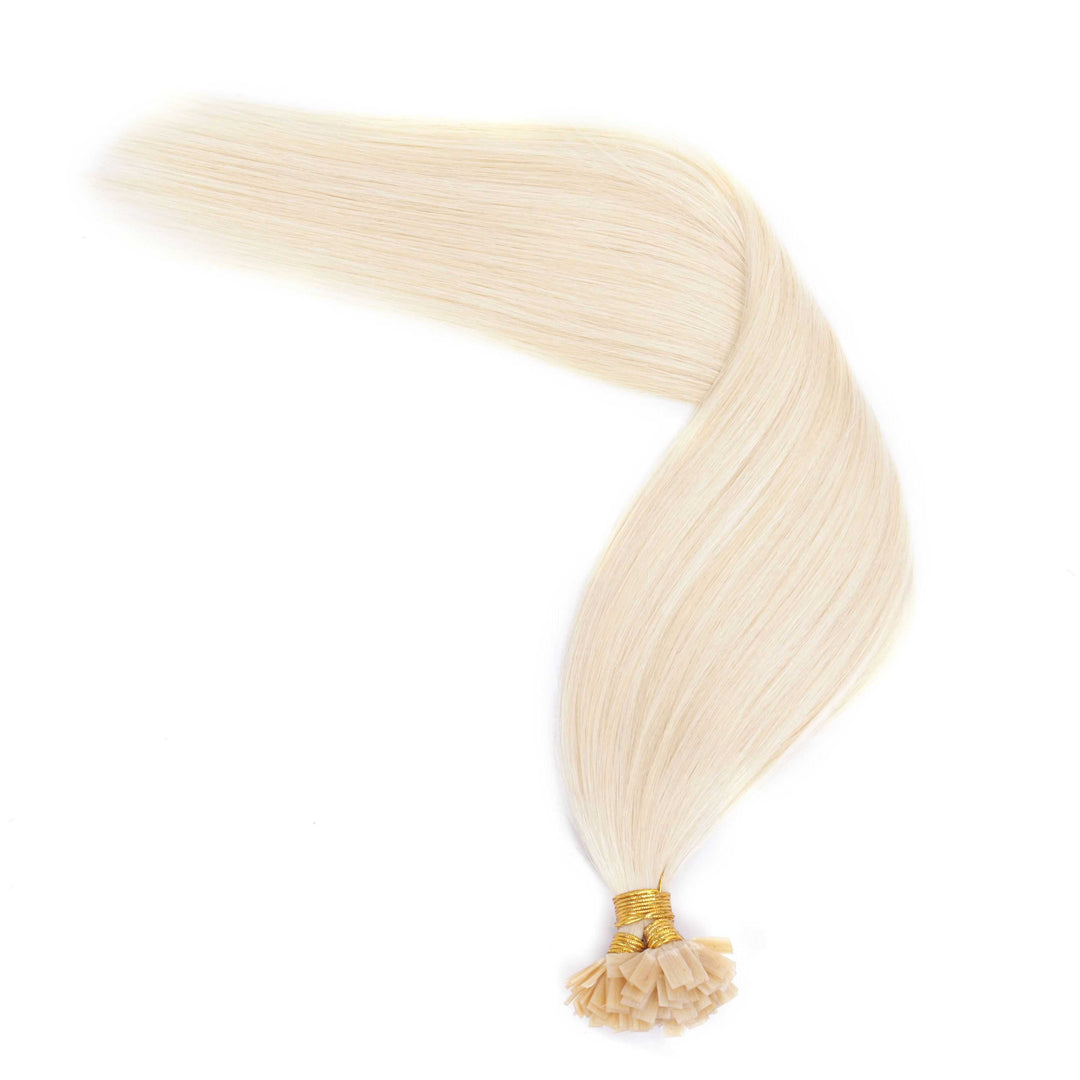 Flat Tip Human Hair – Invisible Keratin Bond Extensions