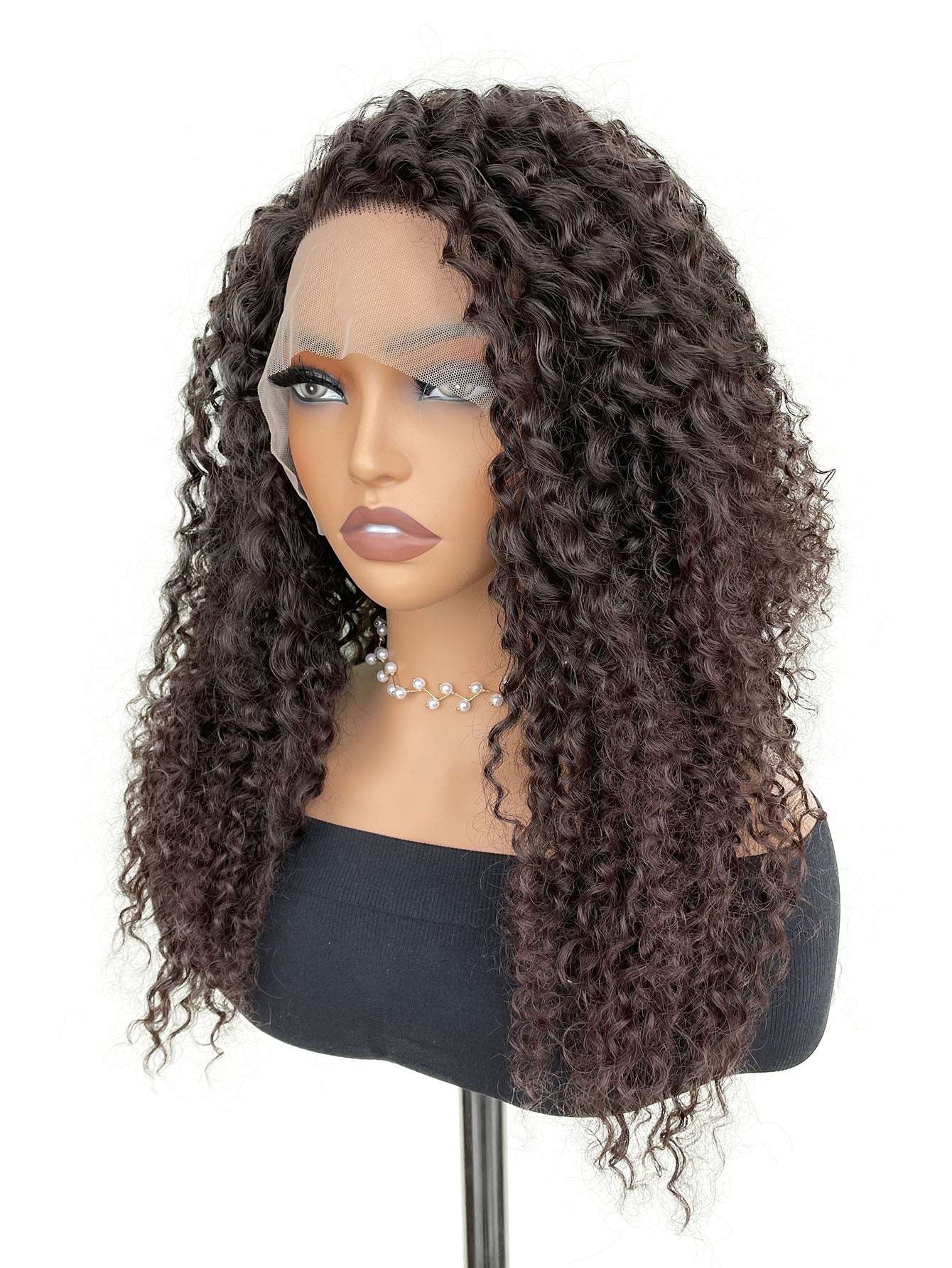 Dynamite Volume African Curly High-Temperature Protein Fiber Wig