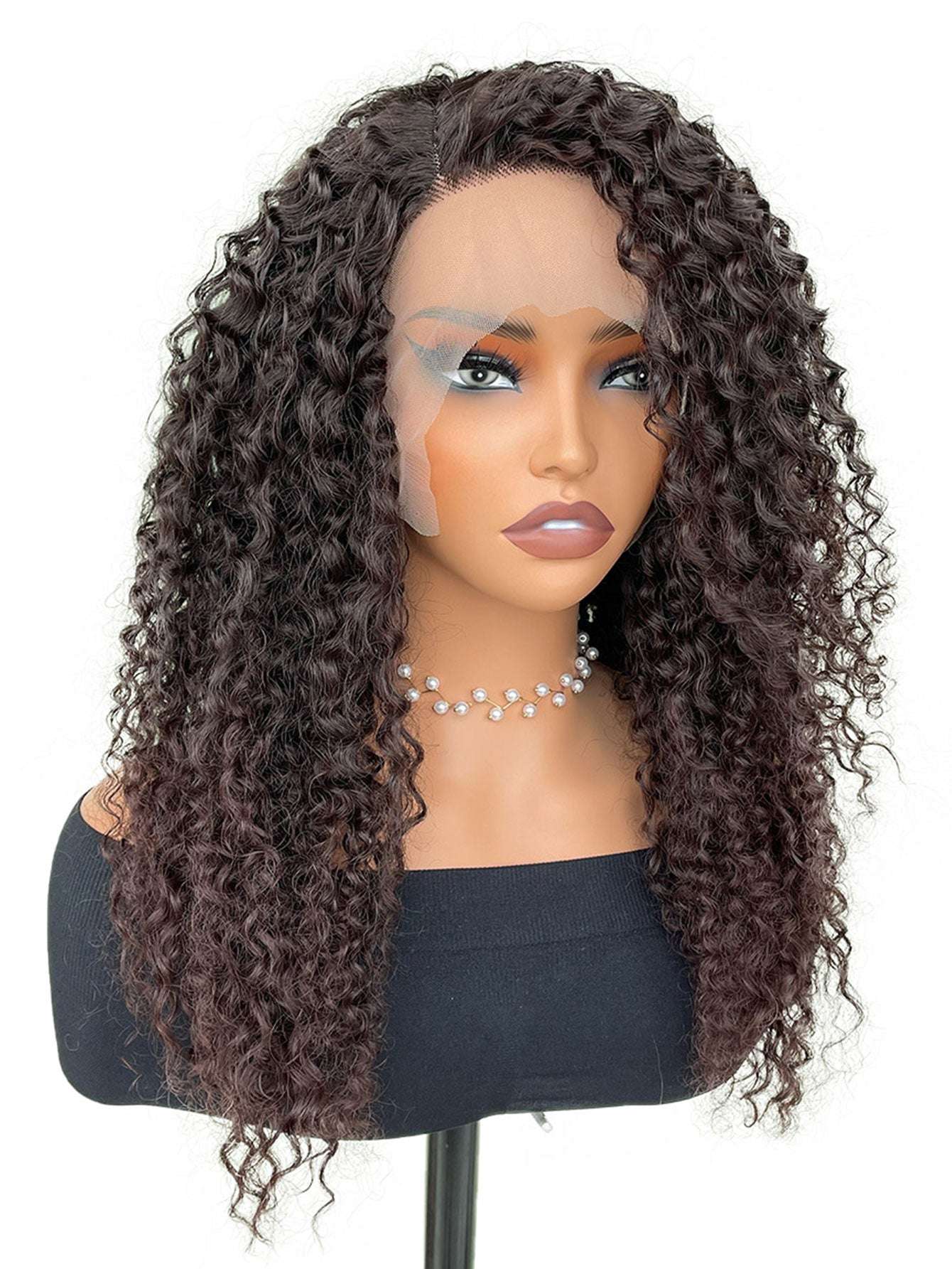 Dynamite Volume African Curly High-Temperature Protein Fiber Wig