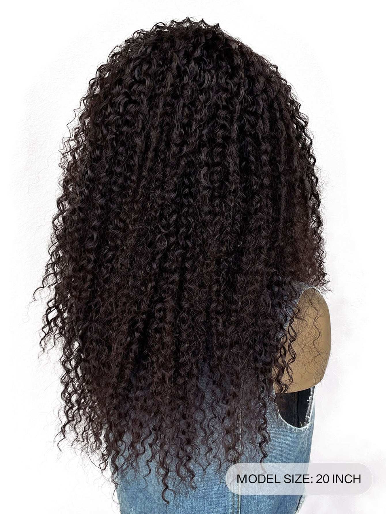 Ombre African Curly High-Temperature Protein Fiber Wig