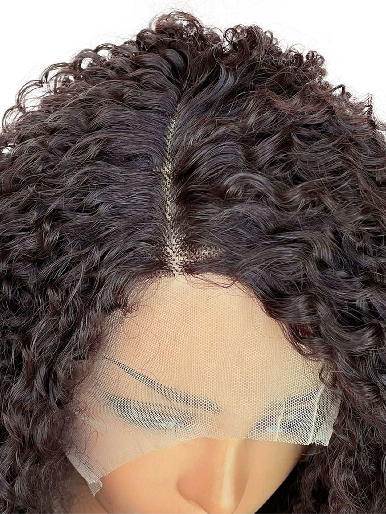 Ombre African Curly High-Temperature Protein Fiber Wig