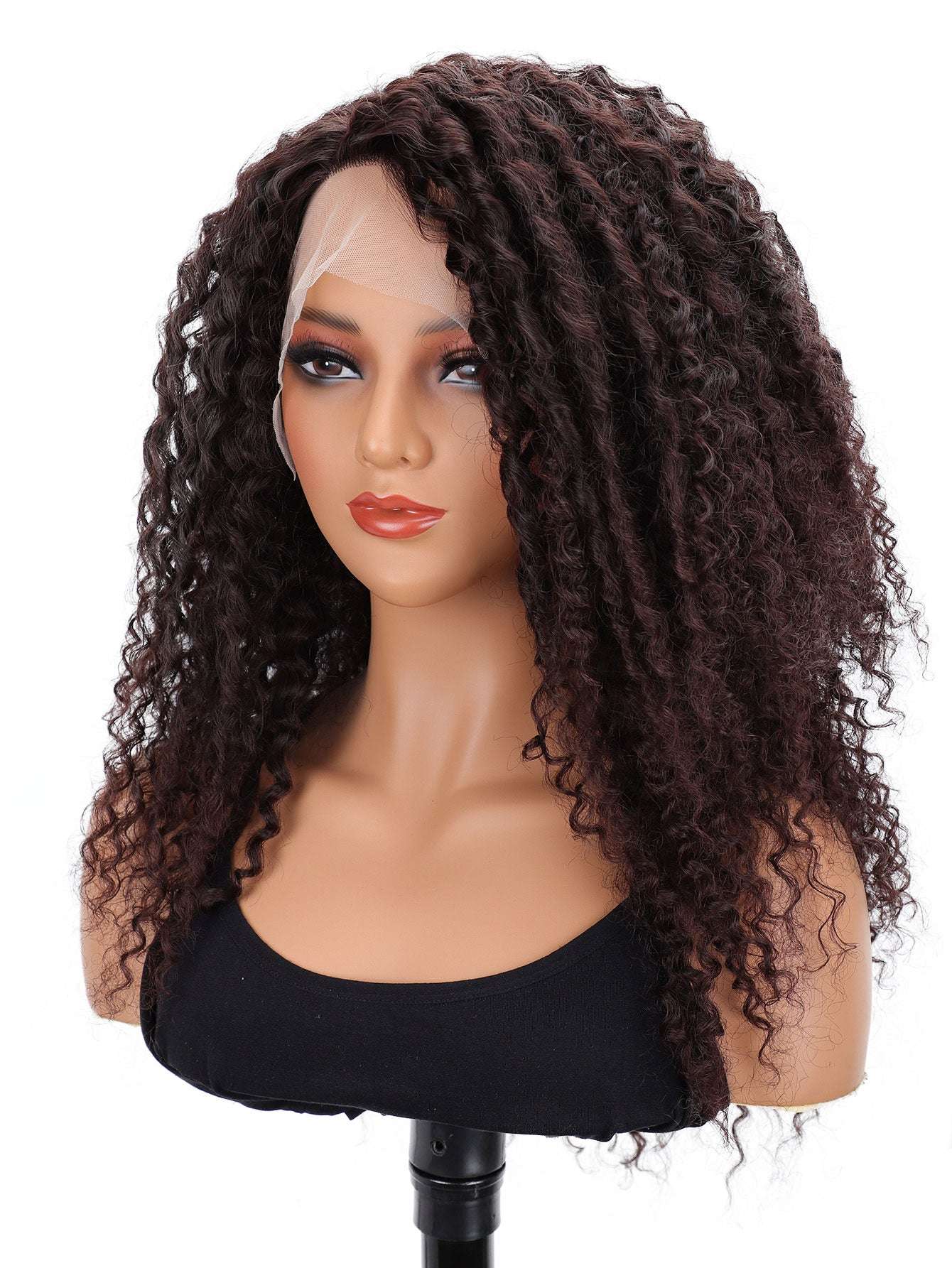 Bouncy African Curly High-Temperature Protein Fiber Wig