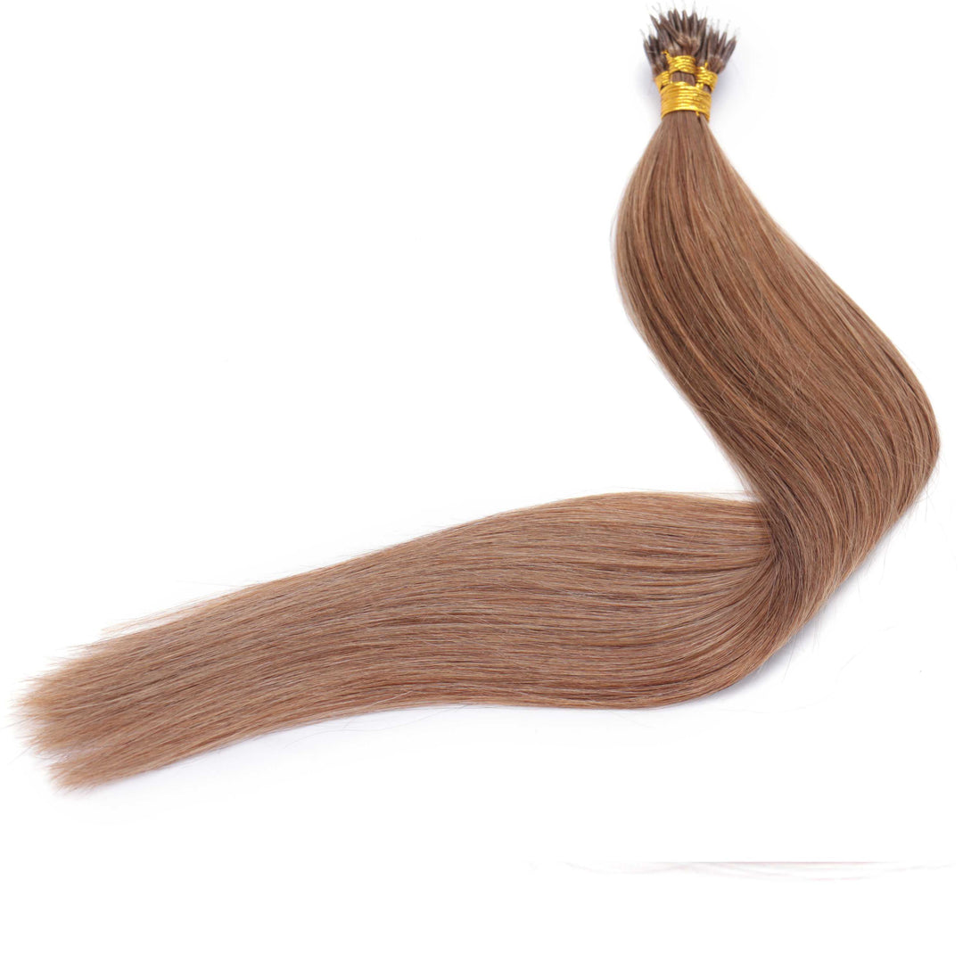 Nano Loop Hair Extensions – 100 Strands of Real Human Hair