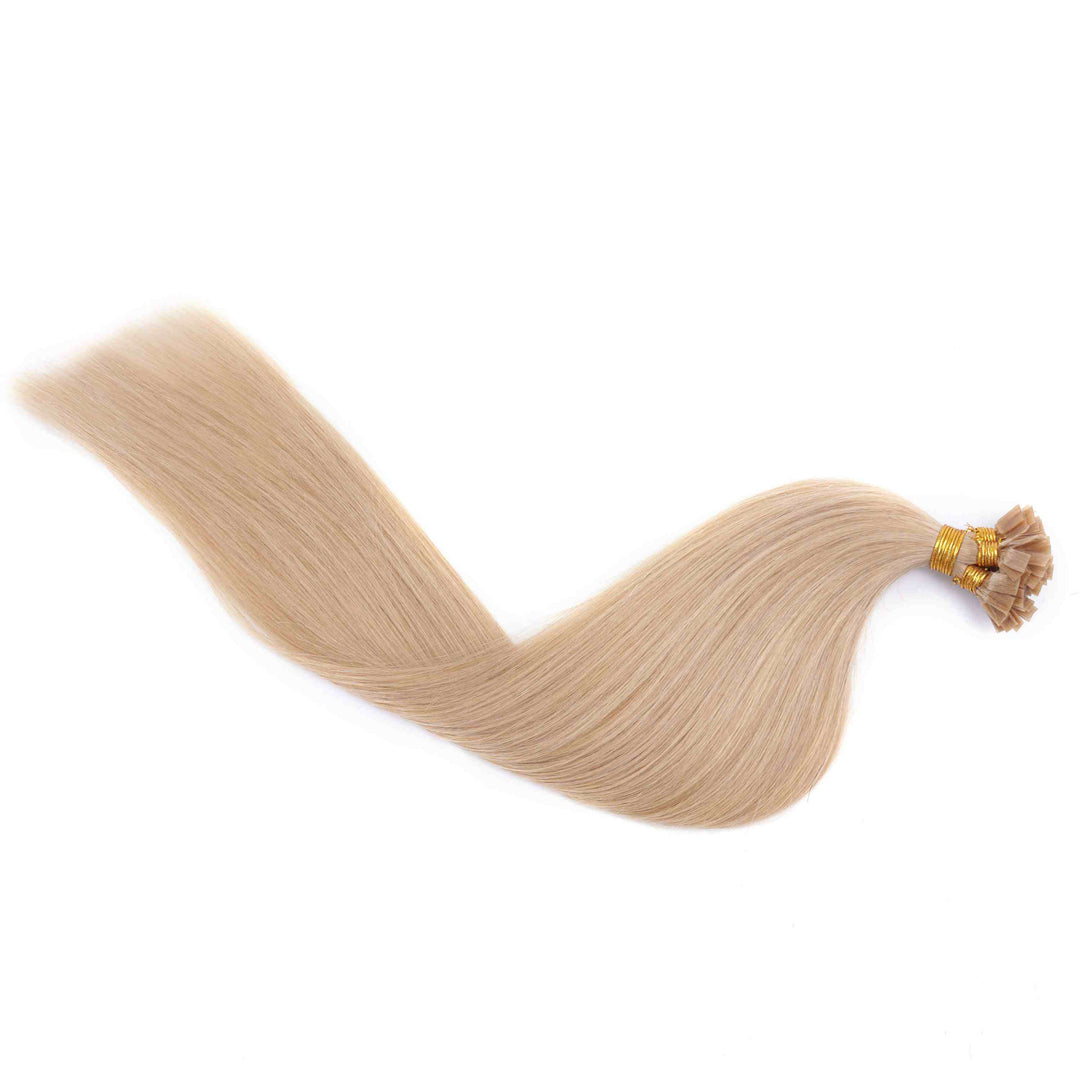 Flat Tip Human Hair Extensions – Multi-Lengths & Colors