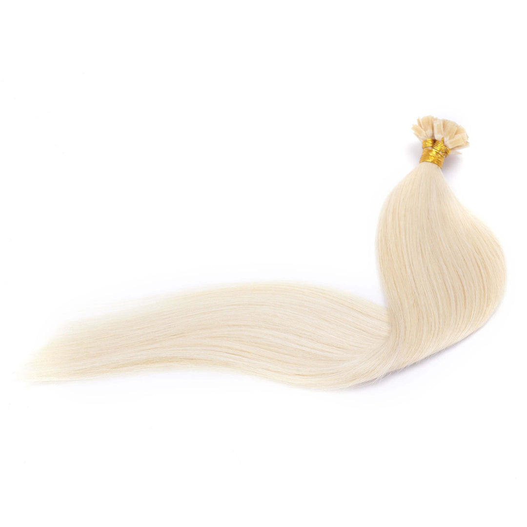 Double Drawn Flat Tip Human Hair – Full from Root to Tip