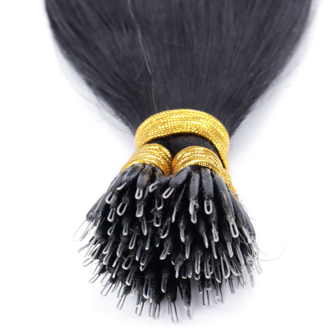 Invisible Nano Tip Hair Extensions – Lightweight & Reusable