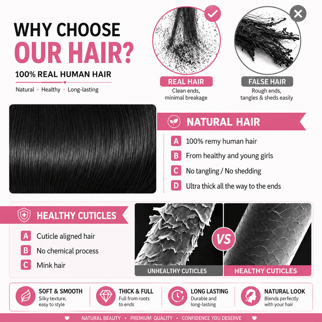 6D Human Hair Extensions 2nd Gen - Real Invisible Seamless No Trace Design,sew in extensions how to Jet Black