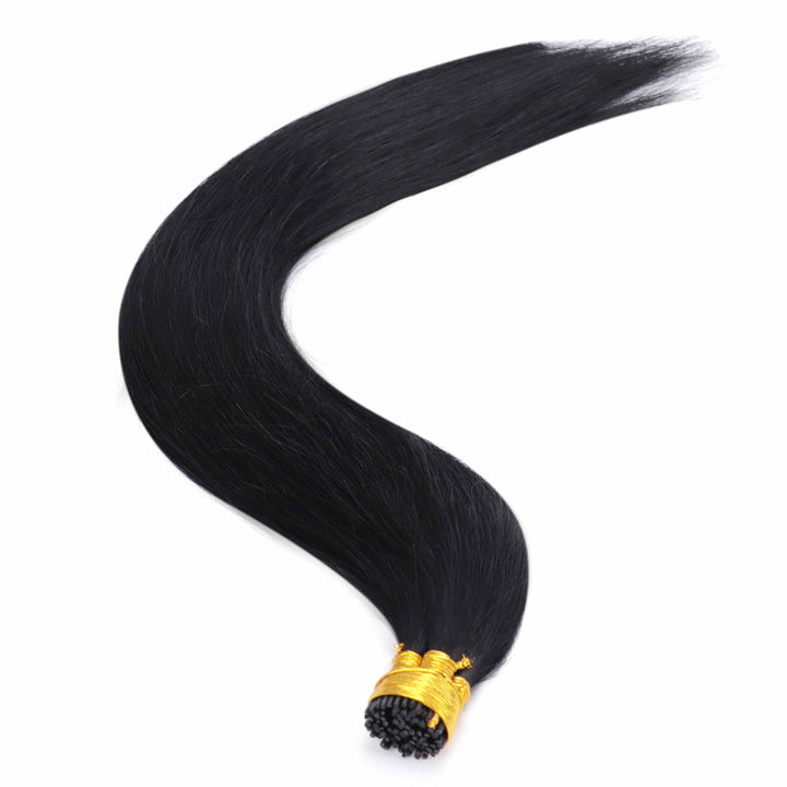 Seamless I-Tip Human Hair Extensions - Salon-Quality Remy Hair