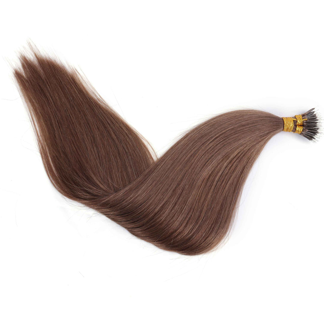 Nano Rings Extensions with Remy Human Hair – Professional Grade