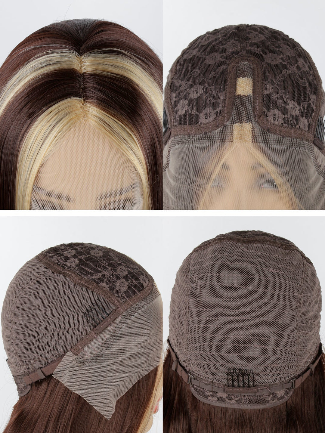 13x4 HD Lace Front Wig Synthetic Hair, Heat-Resistant, Daily Wear