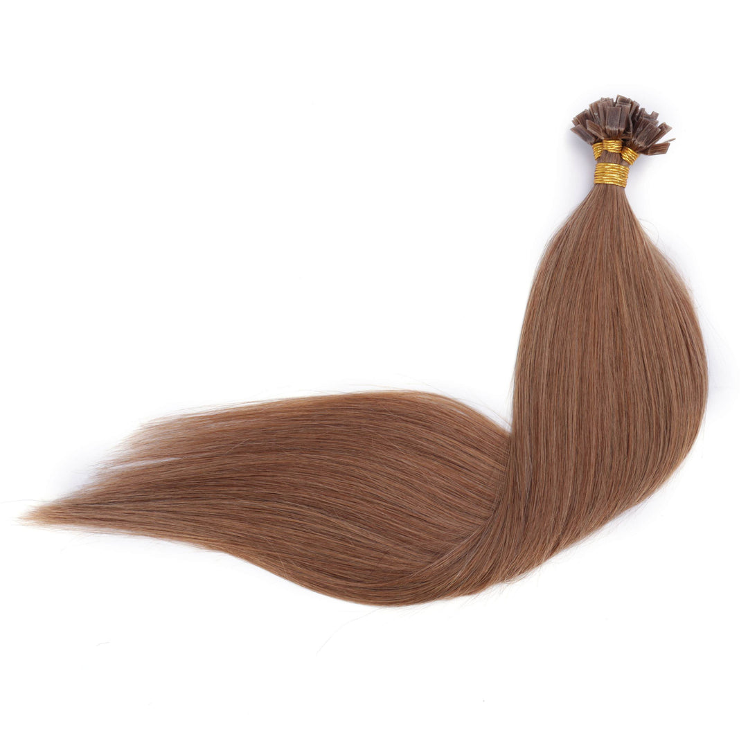 Transform Your Hair with XJHAIR Flat-tip Keratin Human Hair-10#