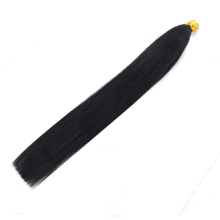 Seamless I-Tip Human Hair Extensions - Salon-Quality Remy Hair