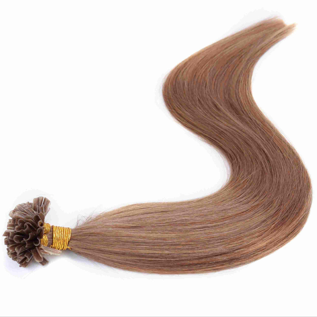 U Tip Human Hair Extensions Natural Volume and Length