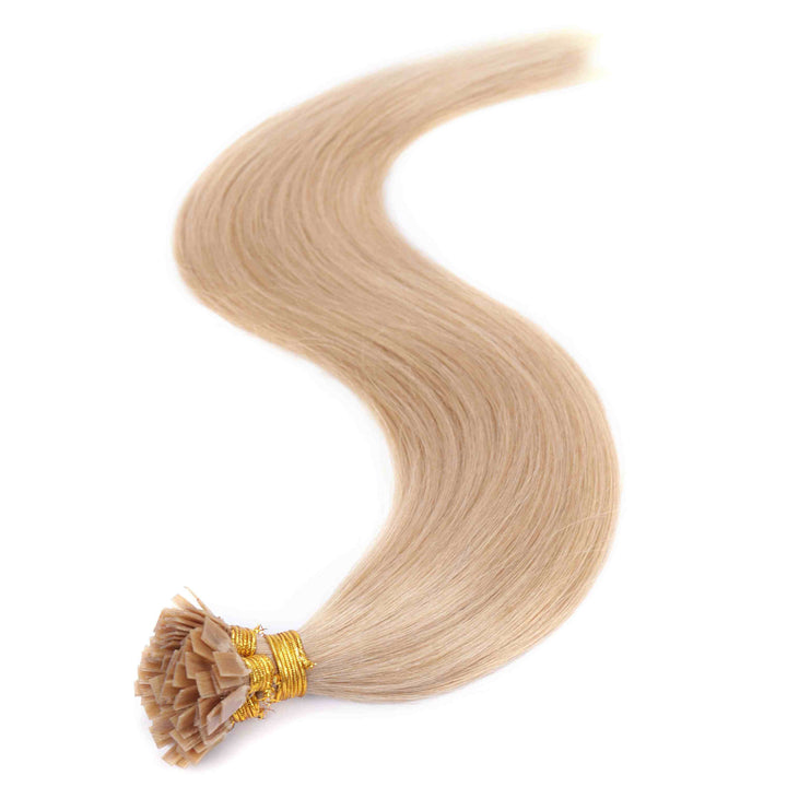 Flat Tip Human Hair Extensions – Multi-Lengths & Colors