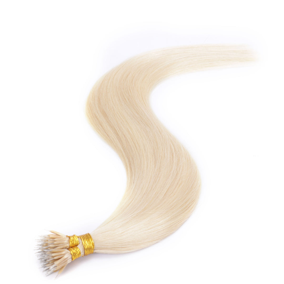 Nano Rings Hair Extensions for Thin Hair – Natural & Secure