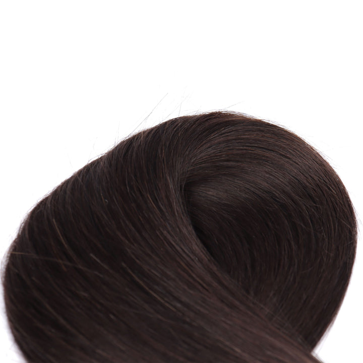XJHAIR Flat-tip Keratin Human Hair Comfort Meets Elegance-1b#