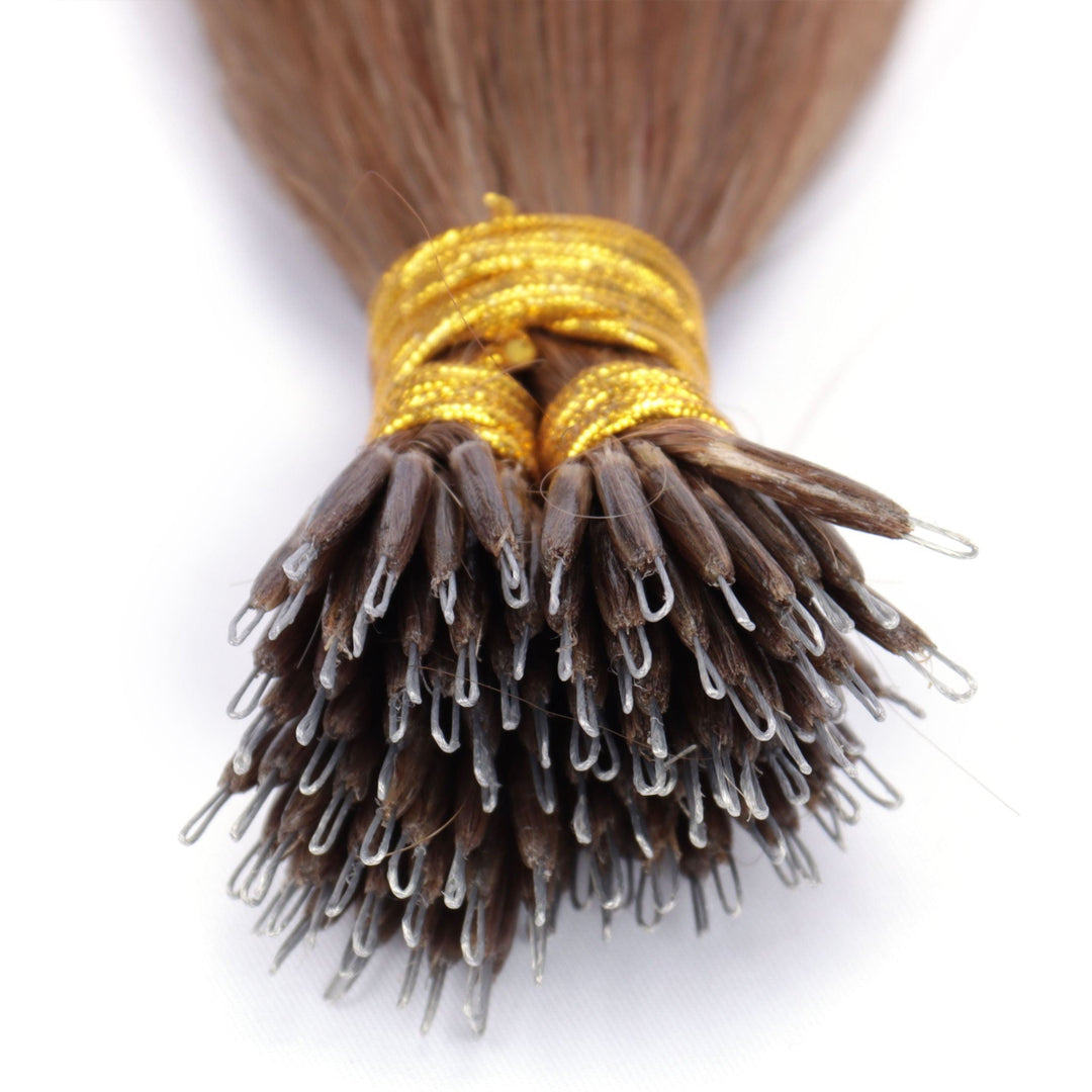 Nano Loop Hair Extensions – 100 Strands of Real Human Hair