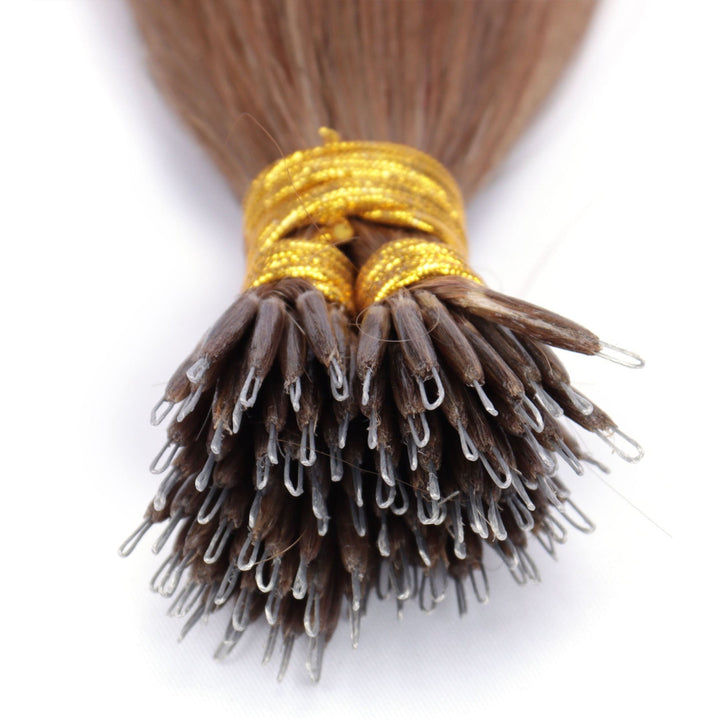 Nano Loop Hair Extensions – 100 Strands of Real Human Hair