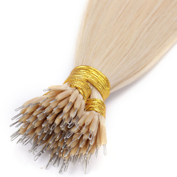 Nano Rings Hair Extensions for Thin Hair – Natural & Secure