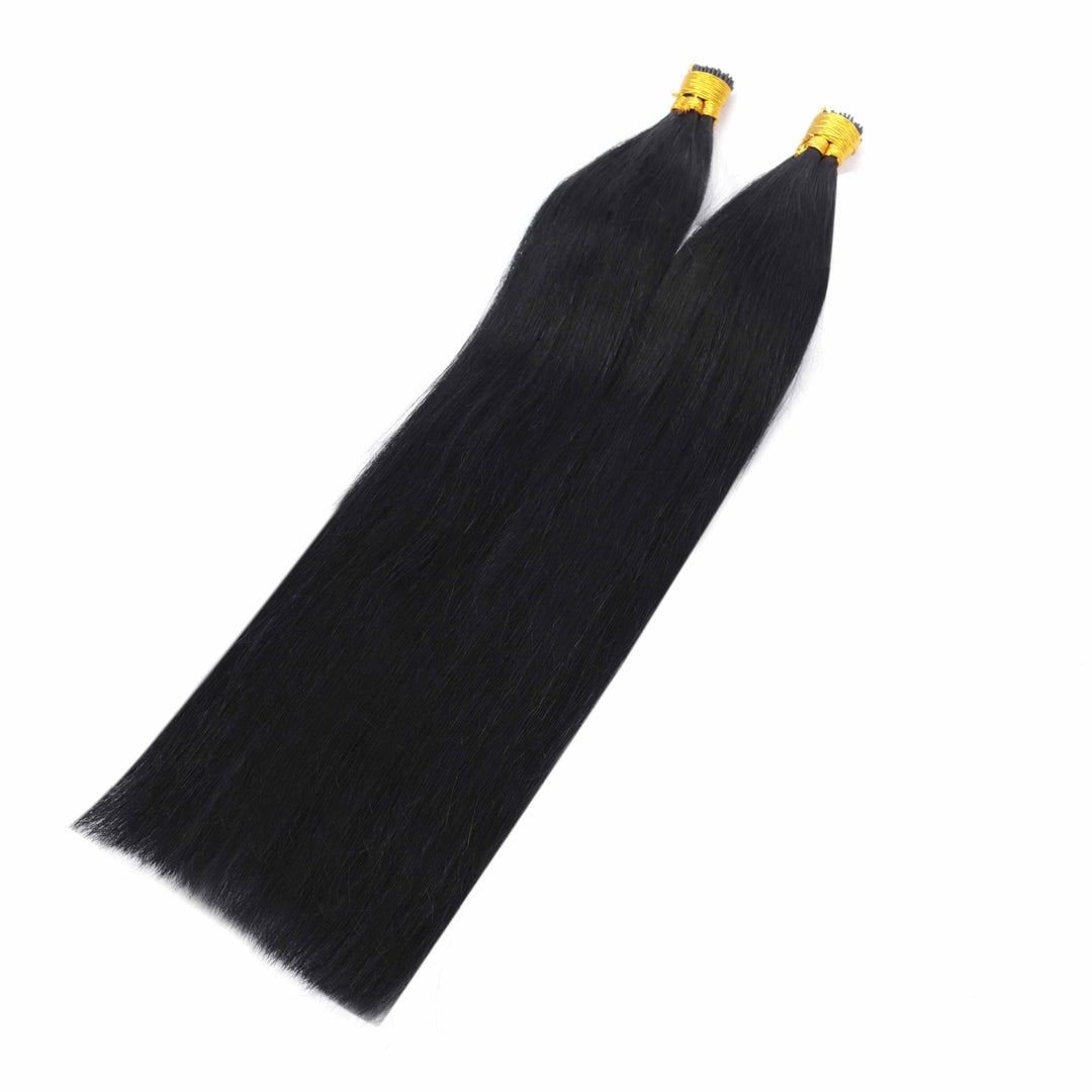 Seamless I-Tip Human Hair Extensions - Salon-Quality Remy Hair