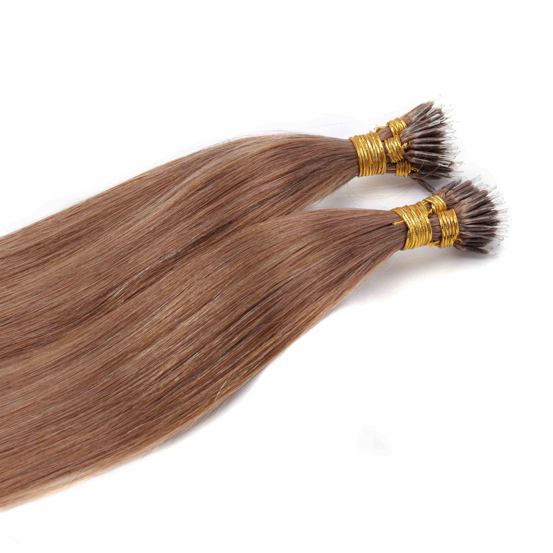 Nano Loop Hair Extensions – 100 Strands of Real Human Hair