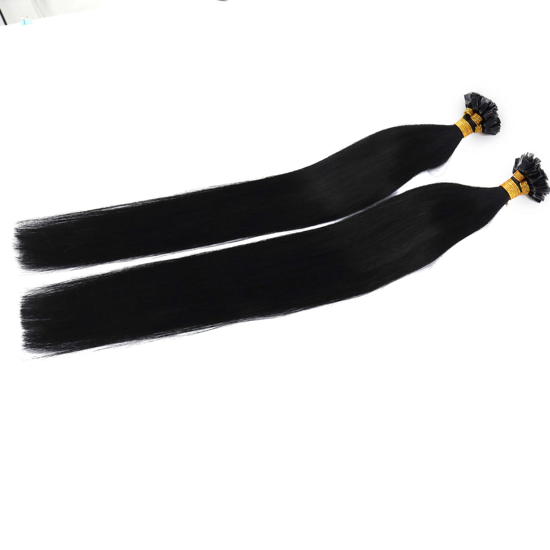 Flat Tip Human Hair Extensions – Damage-Free Application
