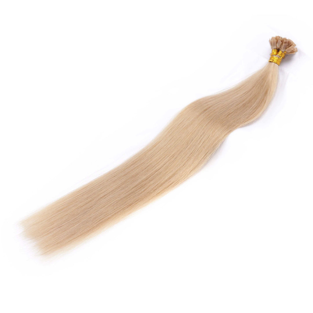 Flat Tip Human Hair Extensions – Multi-Lengths & Colors