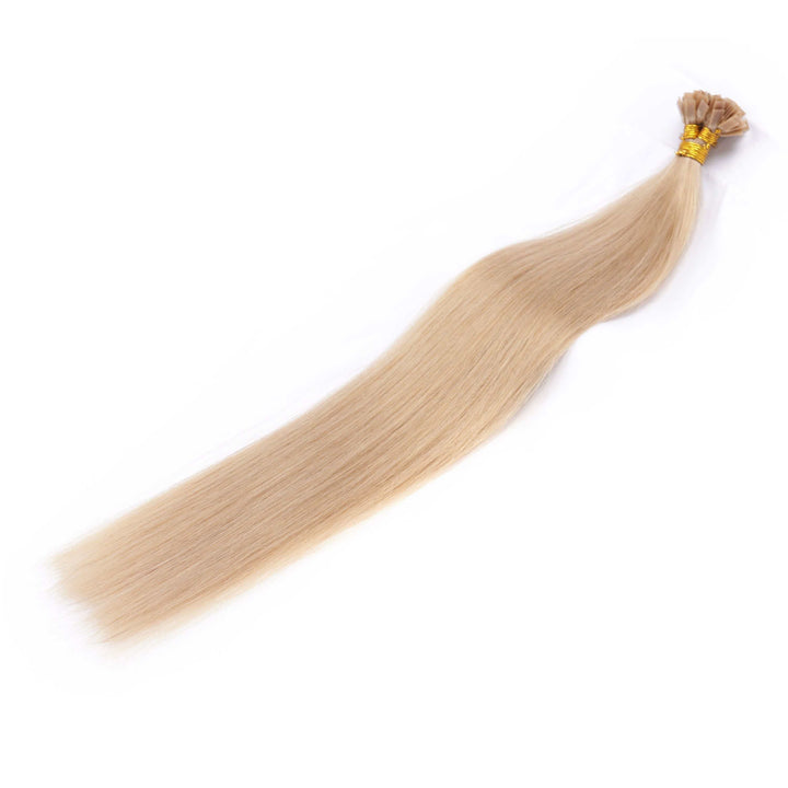 Flat Tip Human Hair Extensions – Multi-Lengths & Colors