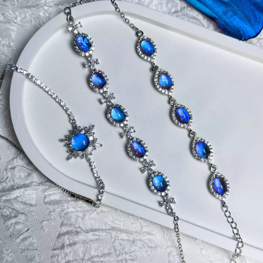 Handmade Real Blue Morpho Butterfly Wing Bracelet - Unique Hello Kitty Inspired Nature Specimen Jewelry, Premium Birthday Gift for Best Friend