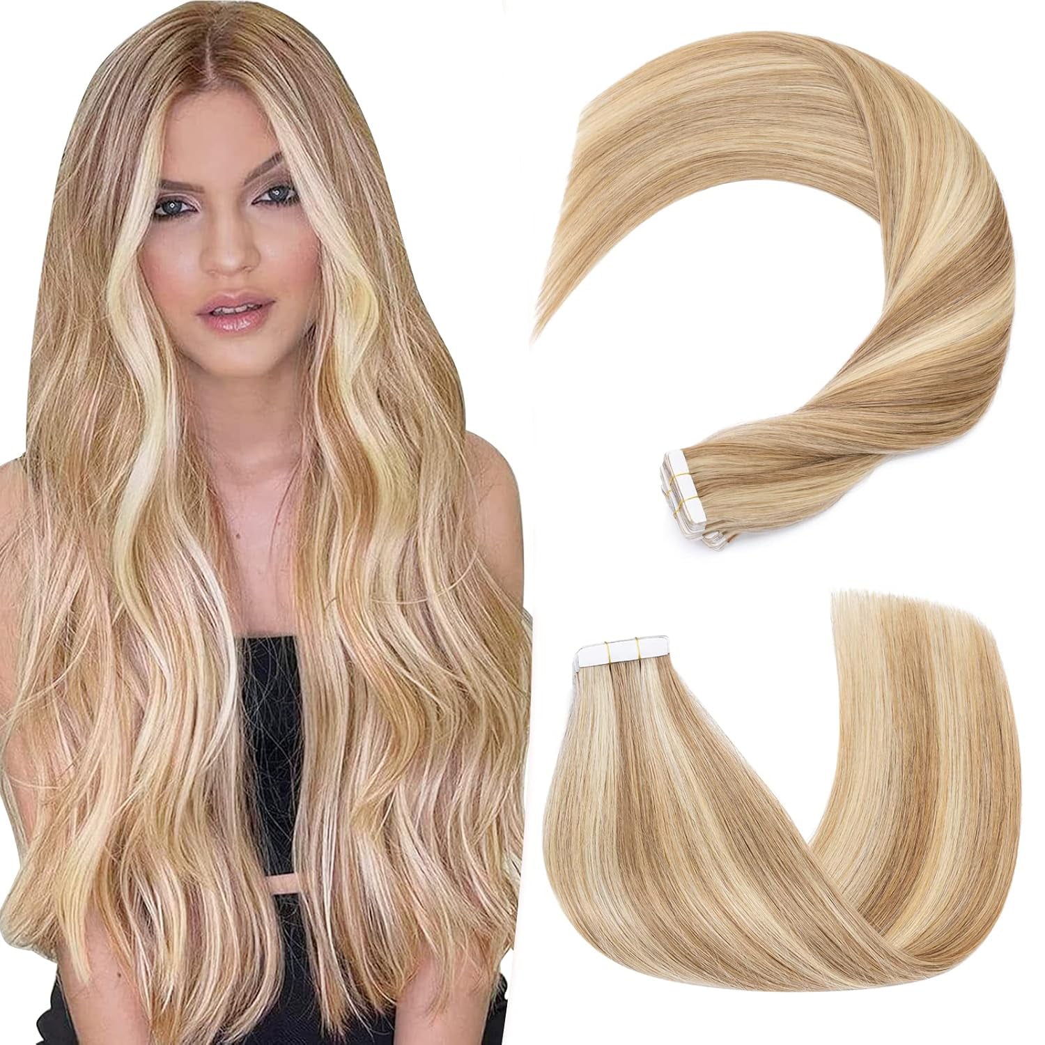 XJ Placement Of Tape In Hair Extensions,Seamless Hair Extensions Near Me,Diy Hair Styling,Endless Fun