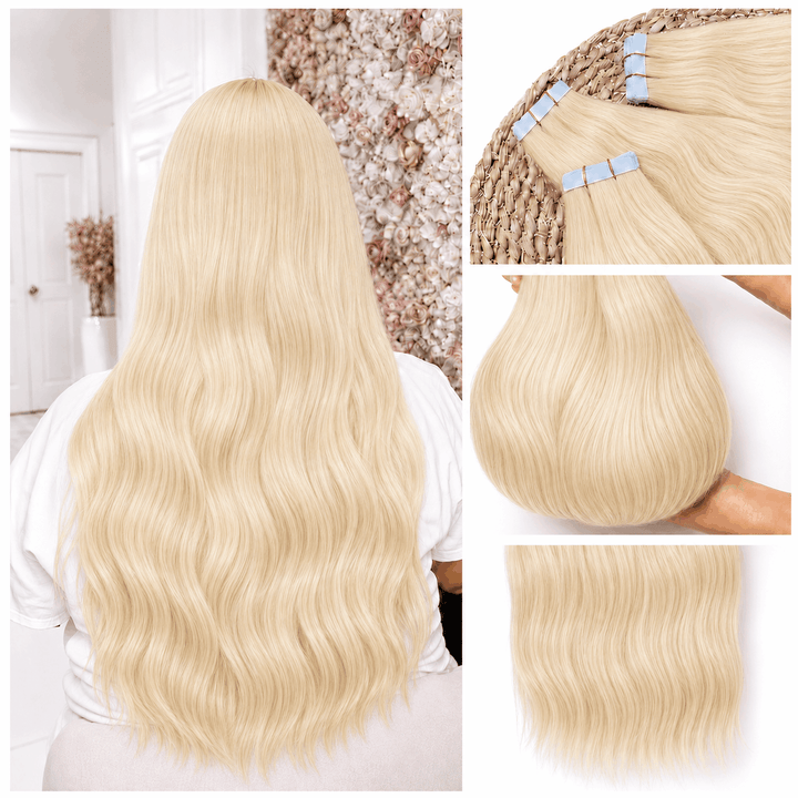 XJ Placement Of Tape In Hair Extensions,Seamless Hair Extensions Near Me,Diy Hair Styling,Endless Fun #60