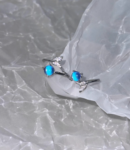 Handmade Genuine Blue Morpho Wing Ring - Adjustable Open Ring for Women, Dainty Nature Specimen Jewelry, Unique Birthday Gift