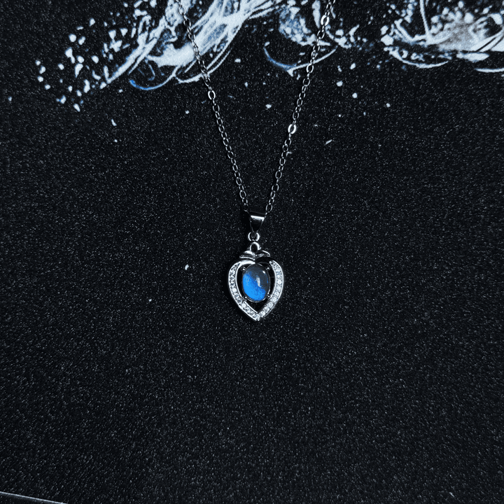 Real Blue Morpho Butterfly Wing Necklace in S925 Sterling Silver - Handmade Ethereal Pendant, Unique Niche Gift for Her, Bestie Birthday Jewelry