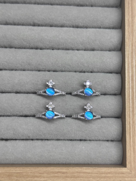 Handmade Genuine Blue Morpho Wing Ring - Adjustable Open Ring for Women, Dainty Nature Specimen Jewelry, Unique Birthday Gift